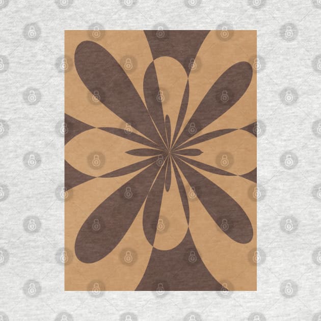Bloom Flower - Earth Tones by Colorable